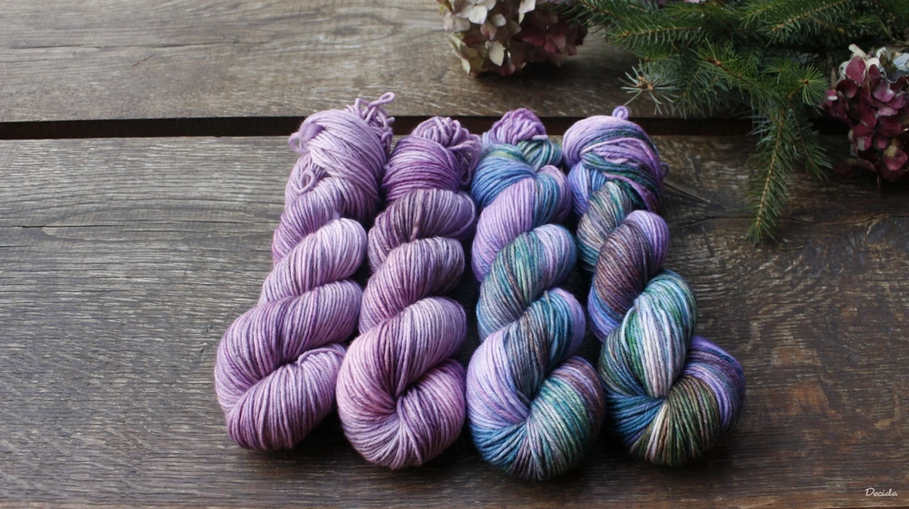 "Serafine" - Merino sw/polyamid 4,5mm