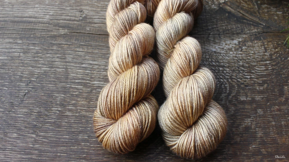 "Ice corn" merino/hedvábí 50/50 212m