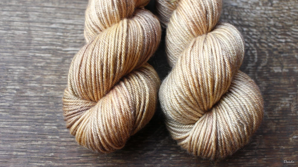 "Ice corn" merino/hedvábí 50/50 212m