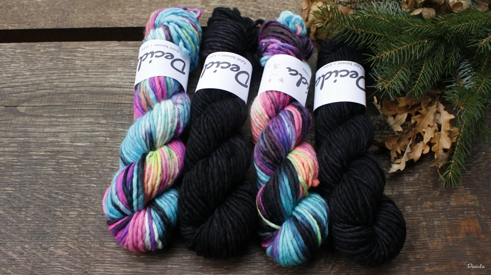 "Neon at night" extra MERINO/nylon se sw 70m