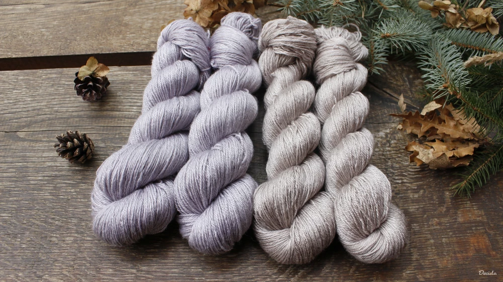 "Béžová" Novinka Merino/tencel 333m