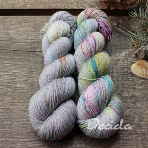 "Grey Unicorn" - EXTRA Merino sw/polyamid 365m/100g