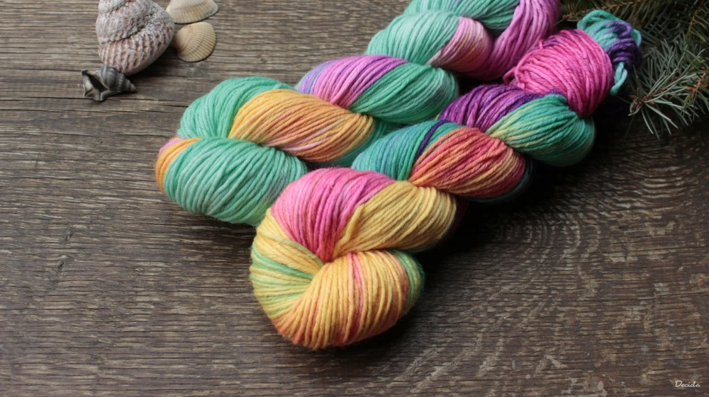 "Víla" - Merino sw/polyamid 4,5mm