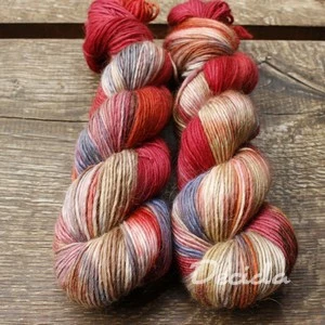 "Fire fox" 40%alpaka/40%merino/20%hedvábí 230m
