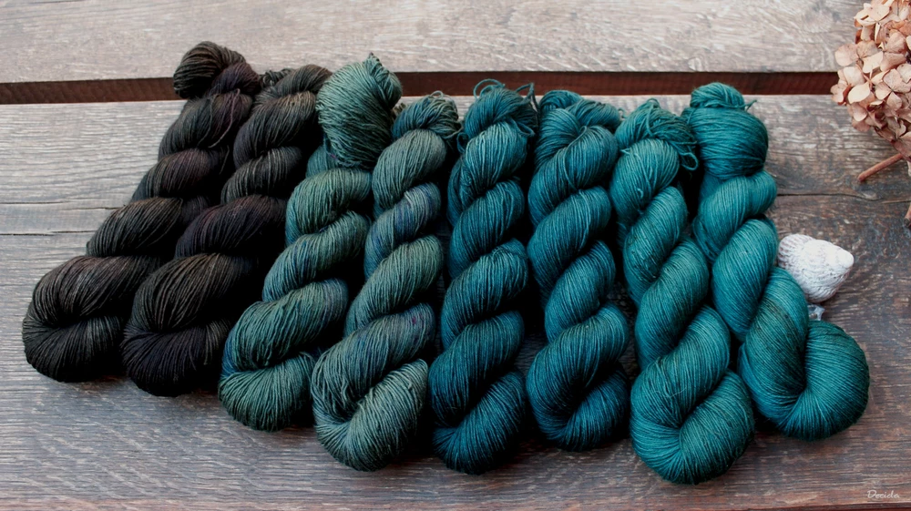 "Dark forest" -  extra MERINO se sw 3mm