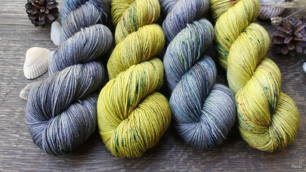 "Gray Unicorn" - EXTRA Merino sw/polyamid 365m/100g