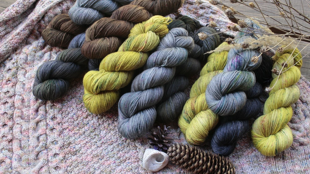 "Gray Unicorn" - EXTRA Merino sw/polyamid 365m/100g