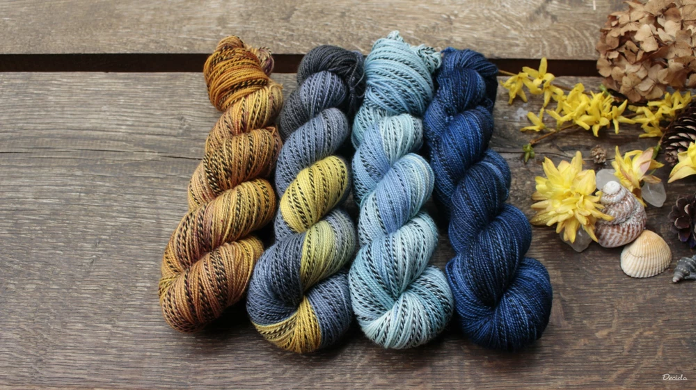 "Noc" - ZEBRA Merino sw/nylon 365m/100g