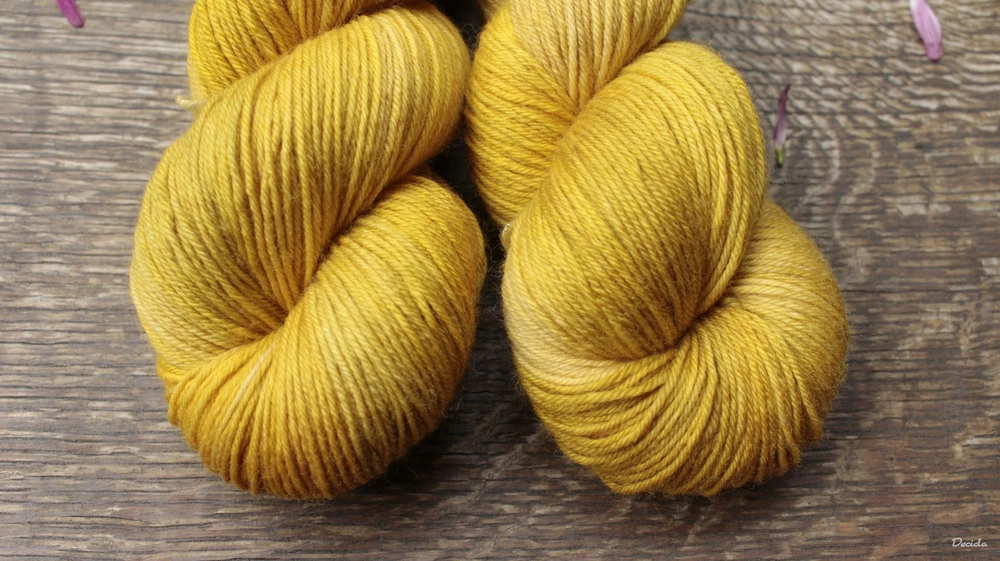 "Žluté kiwi" - EXTRA Merino sw/polyamid 365m/100g