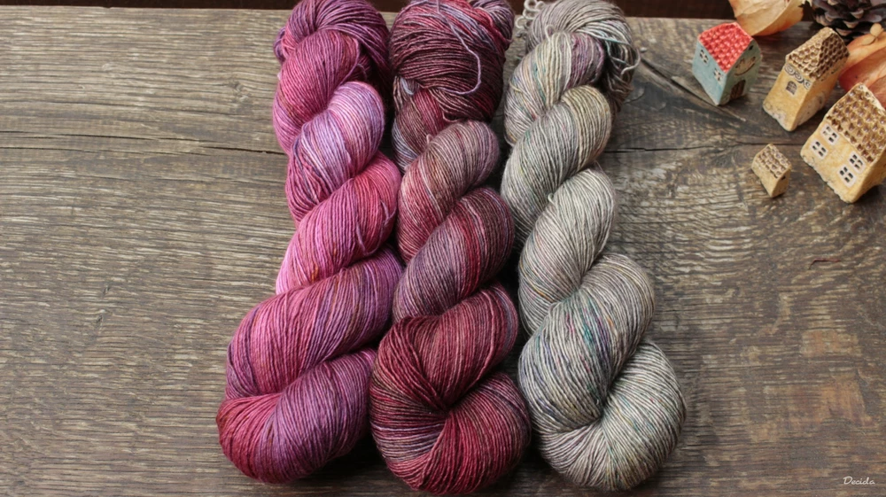 "Babí léto" merino/hedvábí 70/30 400m jednonitka 