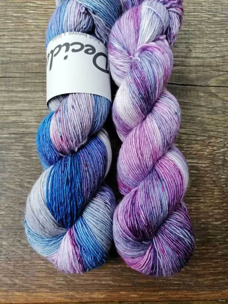 "Fialky" -  Single MERINO 366m