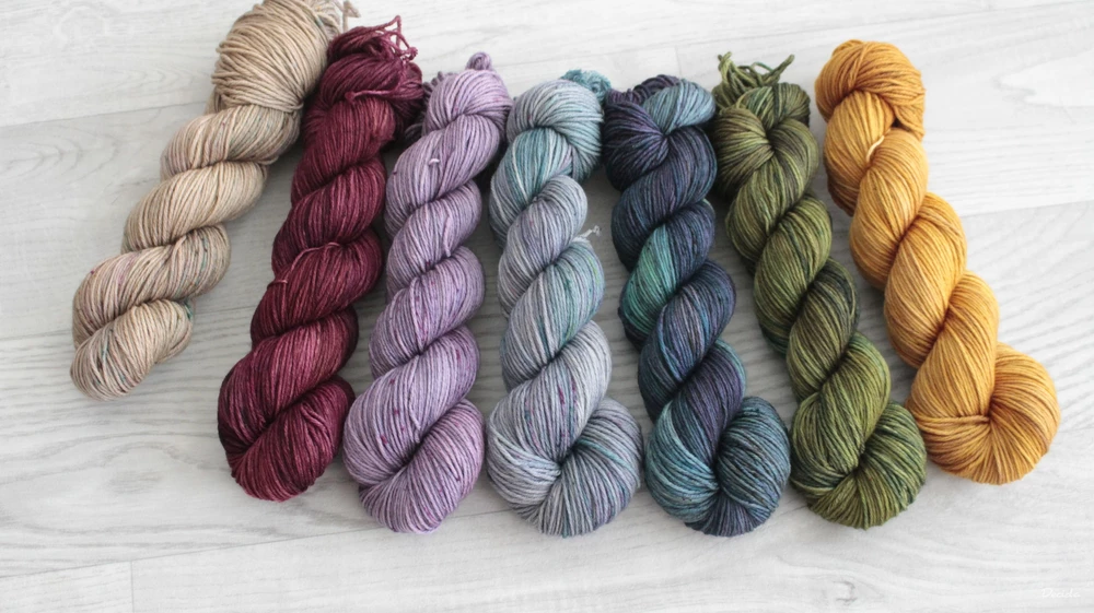 "Purple Violetta" - extra MERINO se sw 4mm