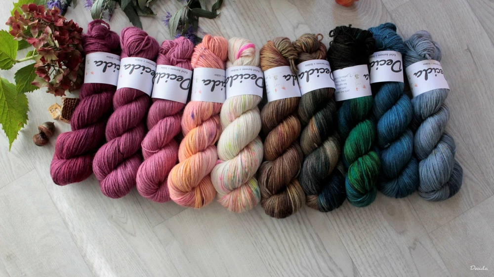 "Quiet river"- 50% merino/50% alpaka 250m