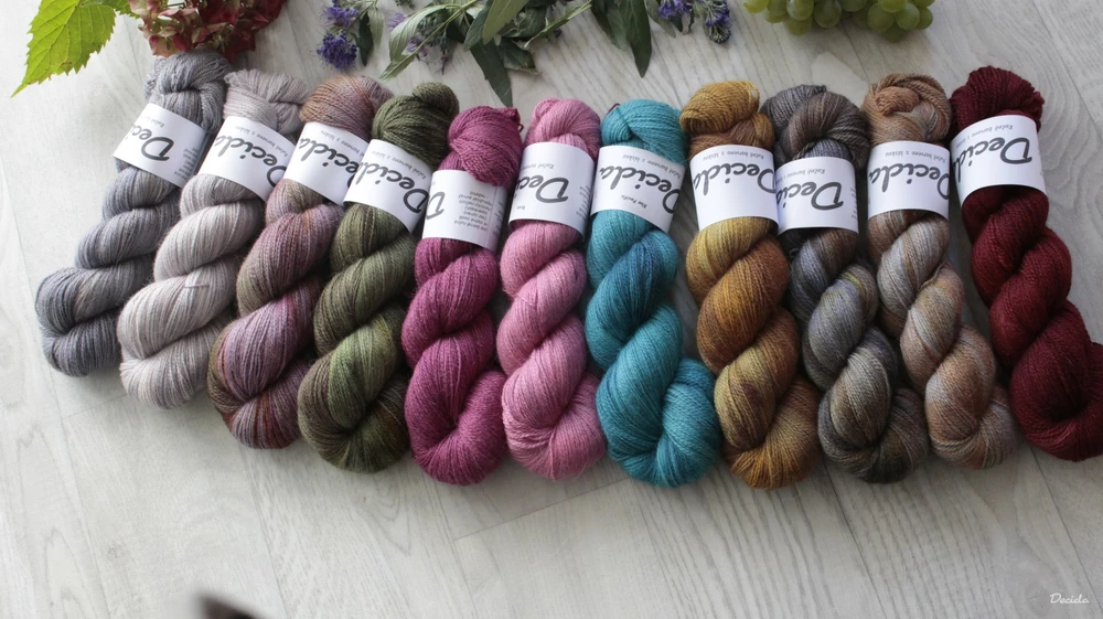 "Rose"- 50% merino/50% alpaka 500m