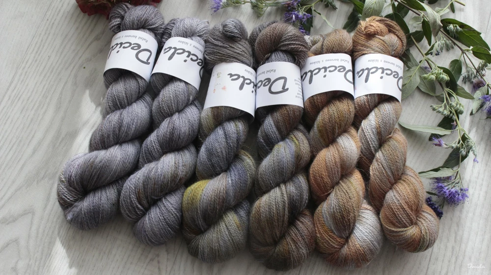 "Stone"- 50% merino/50% alpaka 500m