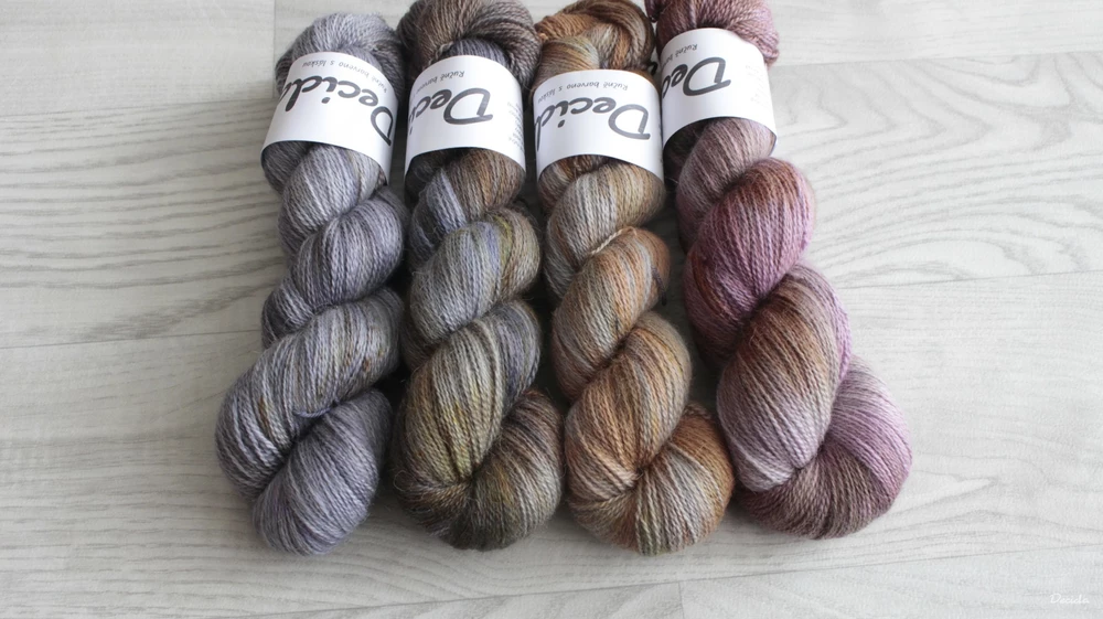 "Vřesoviště"- 50% merino/50% alpaka 500m