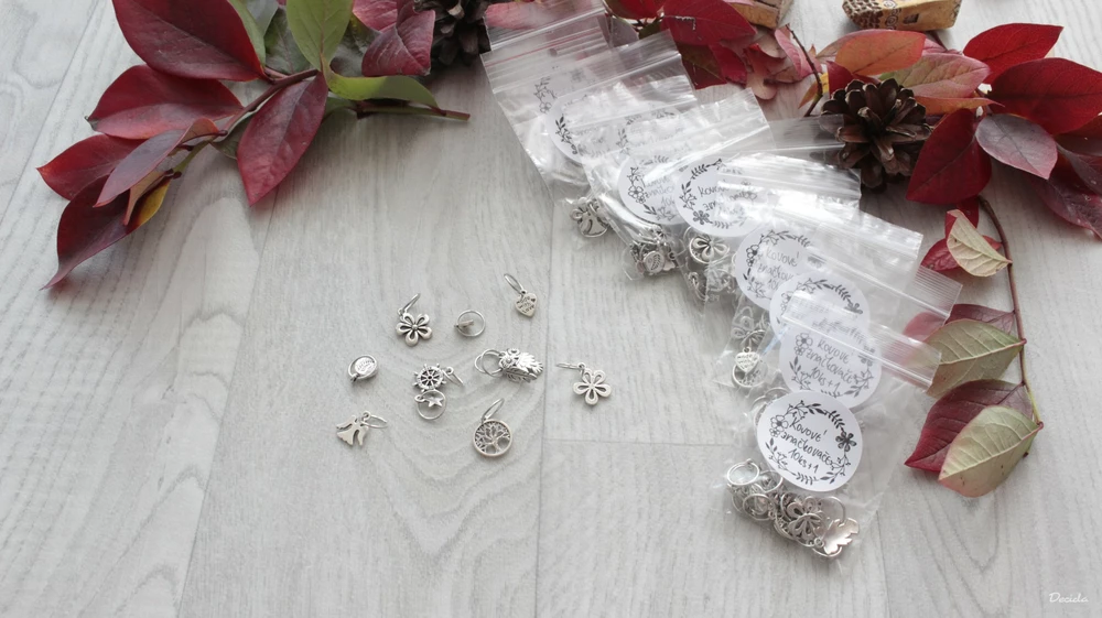 Kovové značkovače 10ks