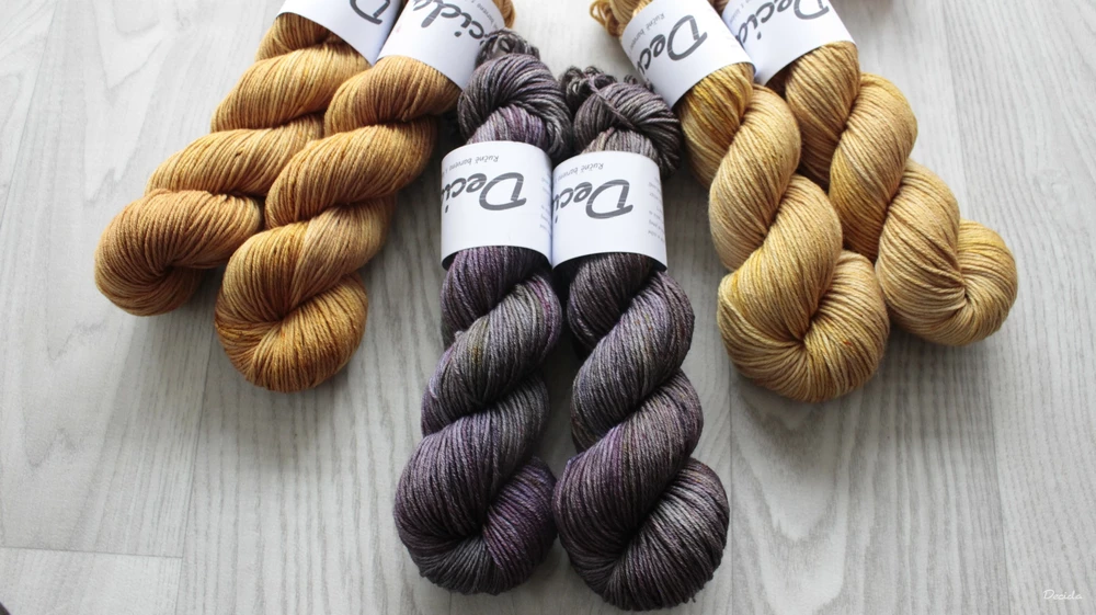 "Obilí 2" Merino/hedvábí 4mm 