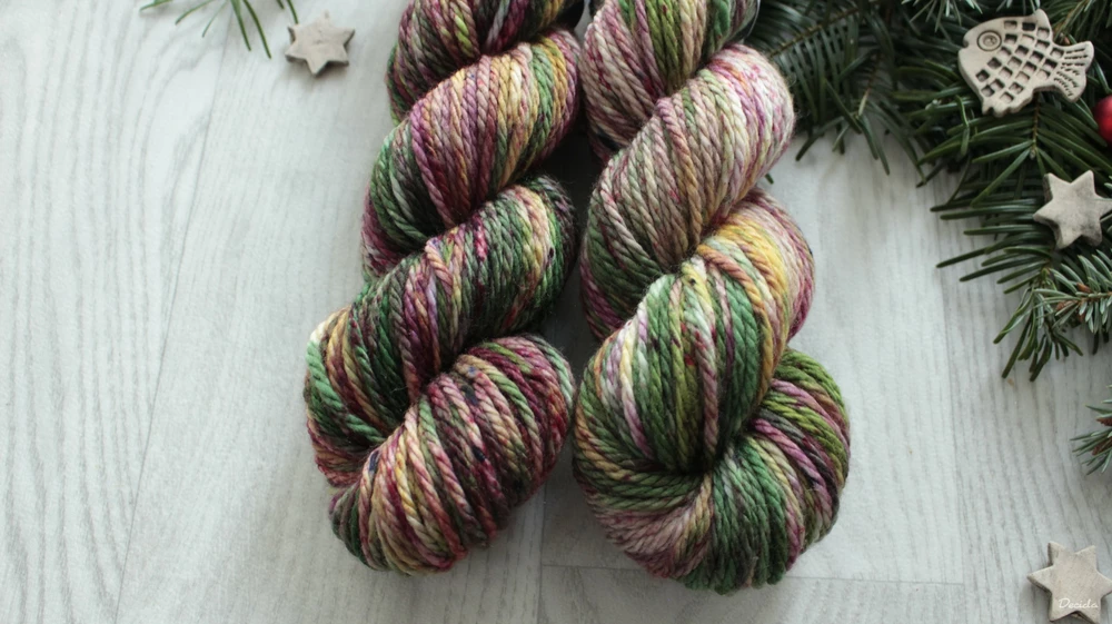 "Lesana" Chunky merino sw 100m/100g