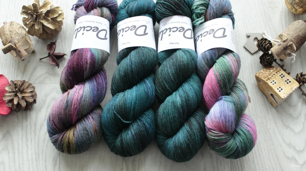 "Marea" - EXTRA Merino sw/polyamid 365m/100g