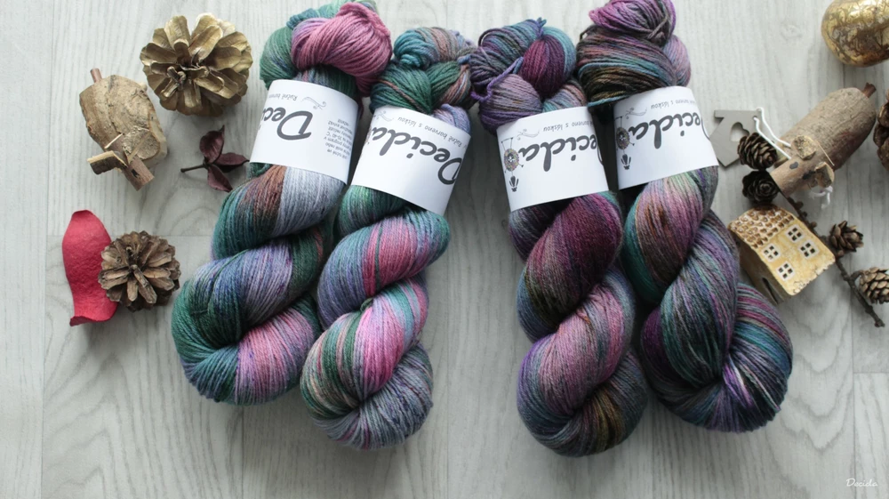 "Marea" - EXTRA Merino sw/polyamid 365m/100g