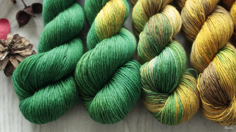 Fade "Pomerančovník"  extra MERINO se sw 3mm