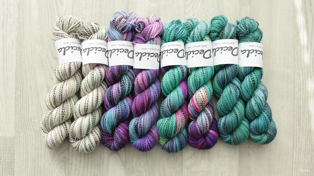 "Crazy Zebra" - ZEBRA Merino sw/nylon 365m/100g