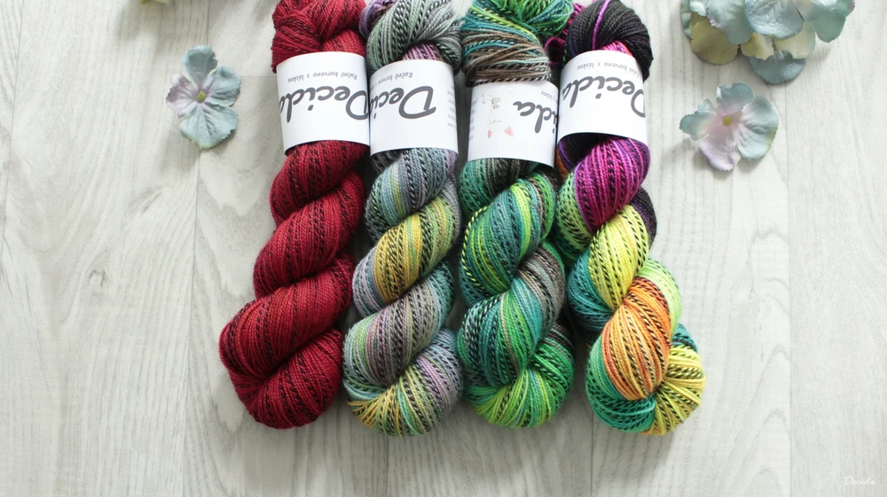 "Zádumčivá" - ZEBRA Merino sw/nylon 365m/100g