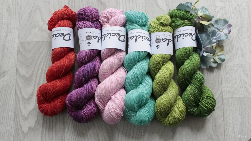 "Grass" -  Single 90% Merino/10% Len 366m