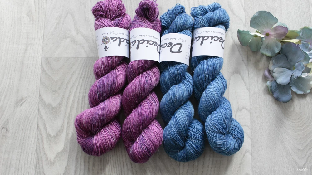 "Magen" - Single 90% Merino/10% Len 366m
