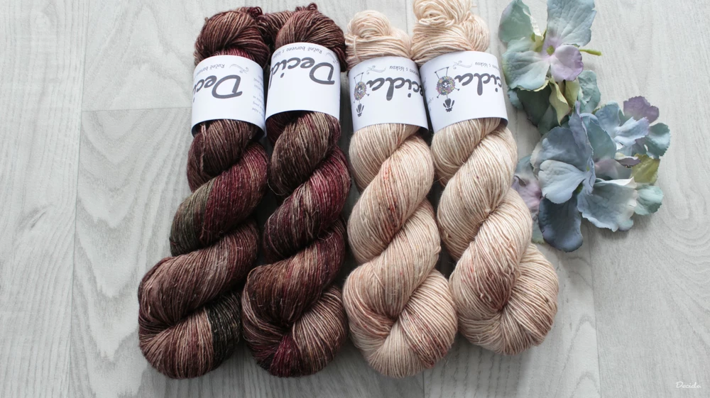 "Tierra" -  Single 90% Merino/10% Len 366m
