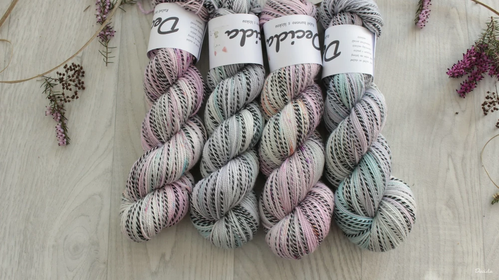 "Sonic" - ZEBRA Merino sw/nylon 365m/100g