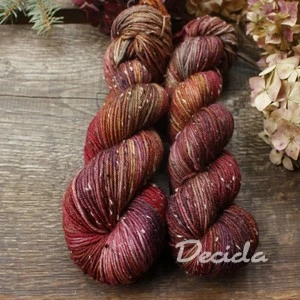 "Sunny autumn" Donegal DK -  85% merino a 15% donegal nopky