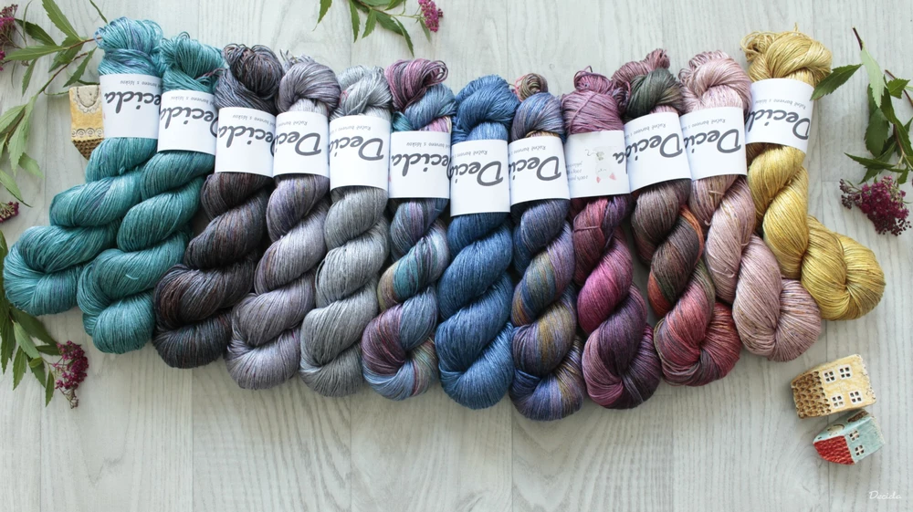 "Karaba" 100% pravé hedvábí 400m