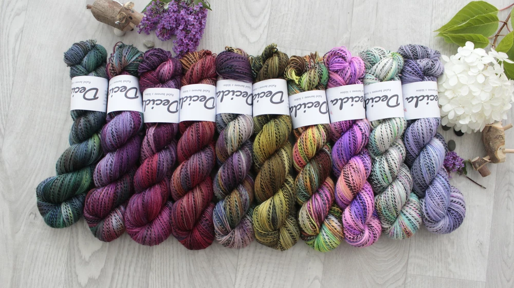 "Baile" - ZEBRA Merino sw/nylon 400m/100g