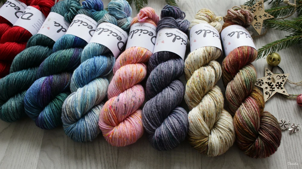 "Leo" - Merino sw/polyamid 4,5mm