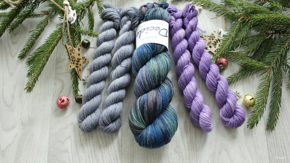 "Šedá minis" -EXTRA Merino sw/polyamid 365m/100g - 20g!
