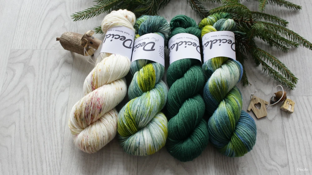 "Wakata" - EXTRA Merino sw/polyamid 365m/100g