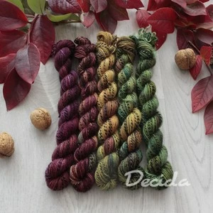 Set 11x20g "Život je jedna velká party" - ZEBRA Merino sw/nylon 365m/100g