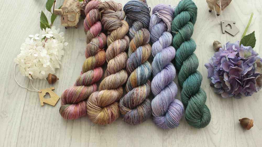 "Treasure" - merino/hedvábí 50/50 400m 100g