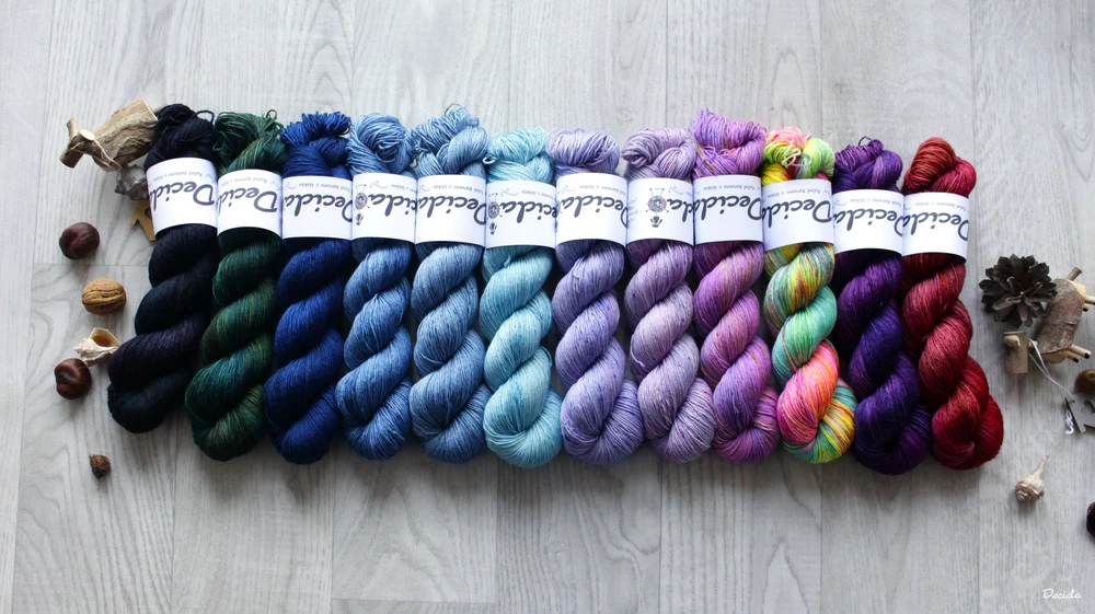 "Neon dream" - 100g extra MERINO se sw 3mm