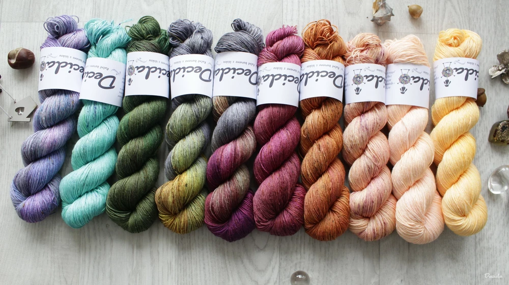"Corsica" Merino/hedvábí 3mm