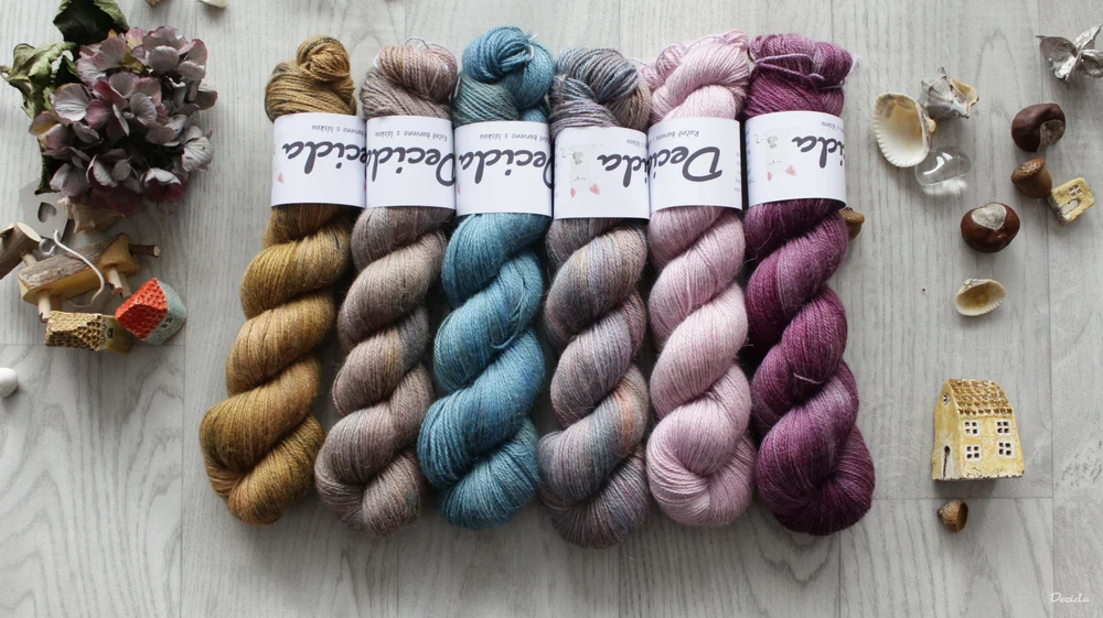 "Siddharta" 70%alpaka/10%kašmír/20%hedvábí 400m