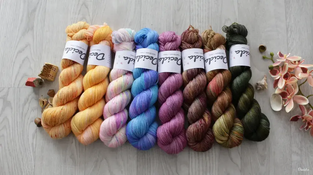 "Meruňky"-  merino sw 500m/100g