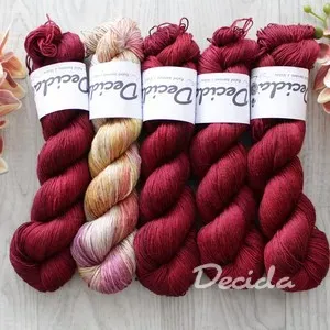 "Set 7" Merino/hedvábí 365m (cena za 100g)