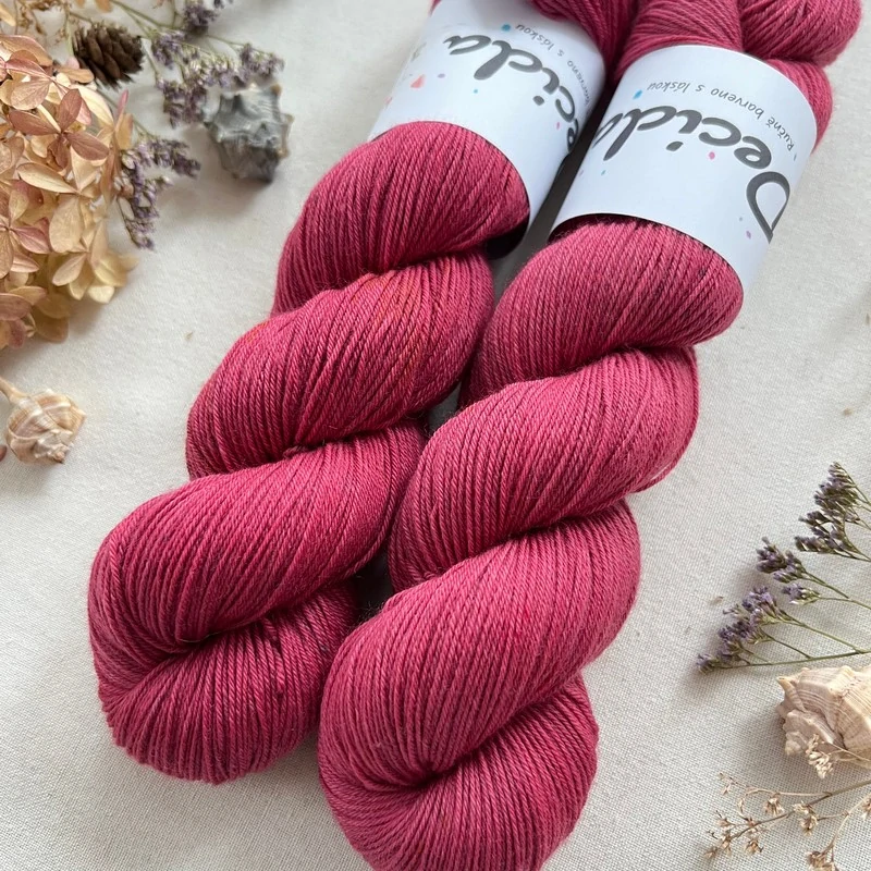 "Polibek léta" - EZ Dye Merino 400m
