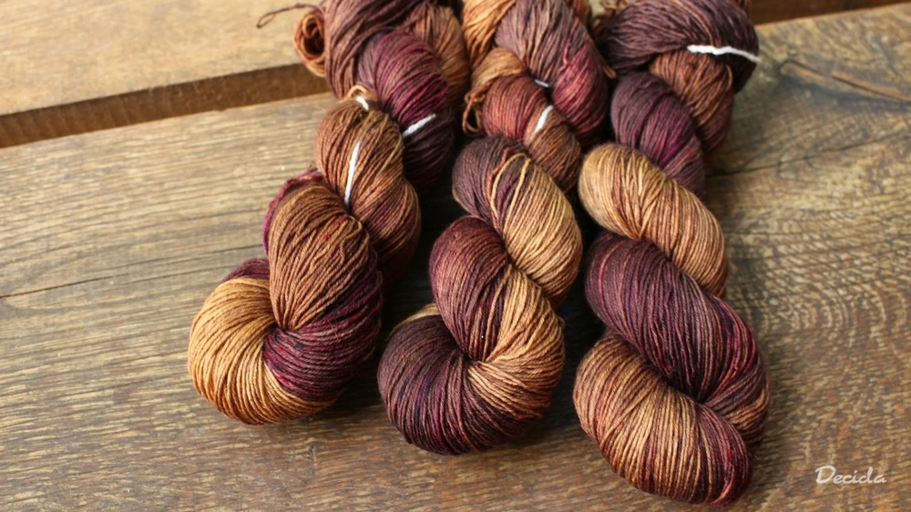 "Čokoláda s višněmi 6" extra MERINO se sw 3mm