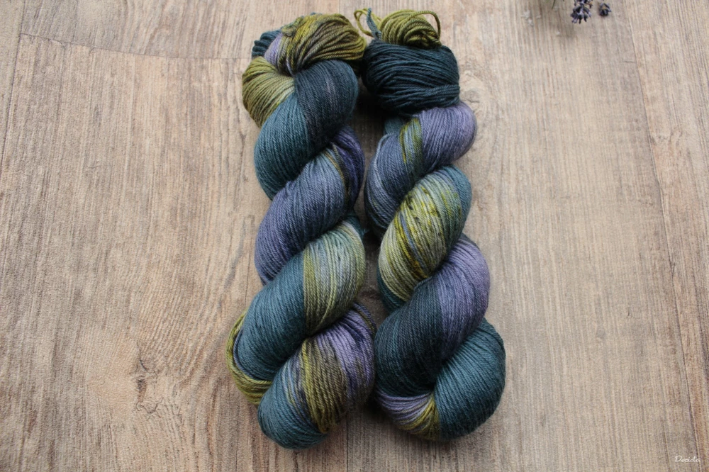 "Green needles" EXTRA Merino sw/polyamid 365m/100g
