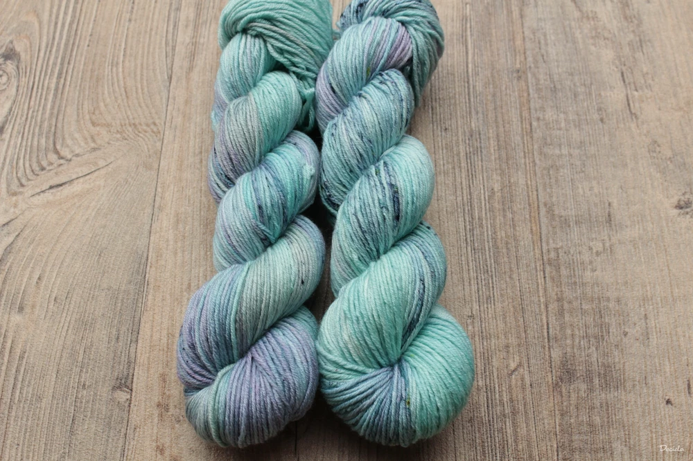 "Aqua" Merino/hedvábí 4mm