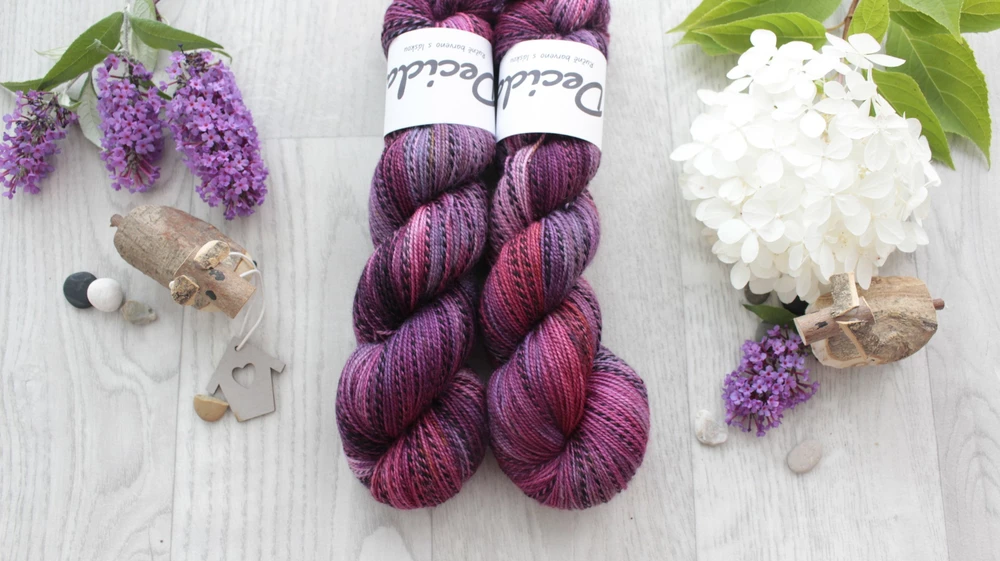 "Keya" - ZEBRA Merino sw/nylon 400m/100g